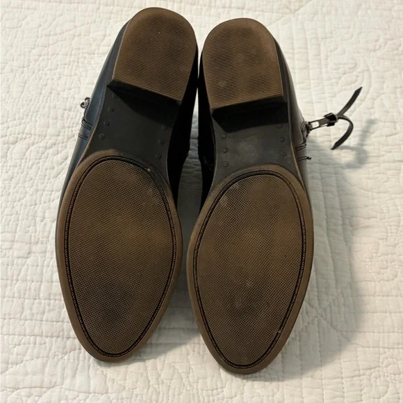 🍊Black Vegan Leather Ankle Boots Size 8🍊 - Picture 6 of 8